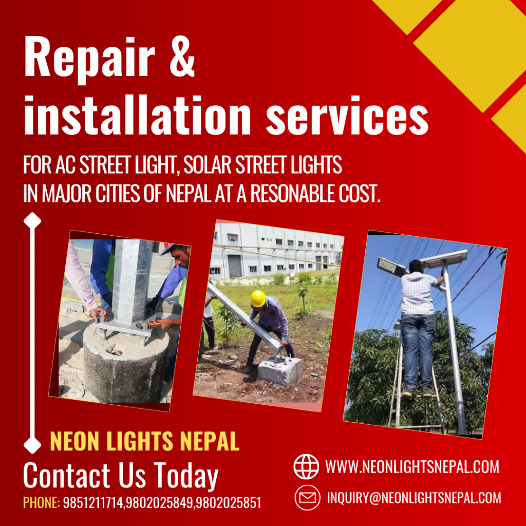 STREET LIGHT REPAIR AND INSTALLATION